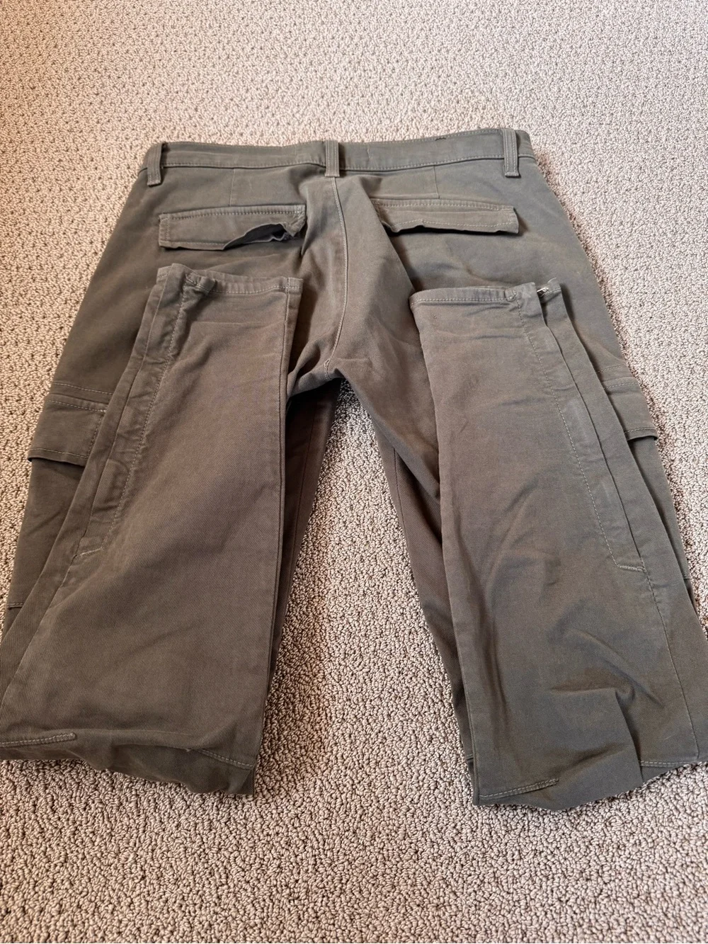 J BRAND Cargo/Slim Leg Jeans ‘Grayson’ in Vint Olive. Very good condition sz 26 - Picture 8 of 9